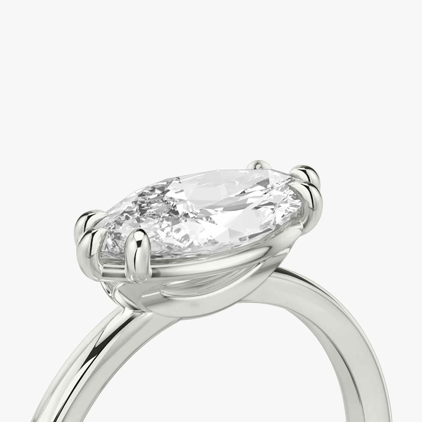 Signature Prong Engagement Ring Closeup image of Signature Prong Engagement Ring
