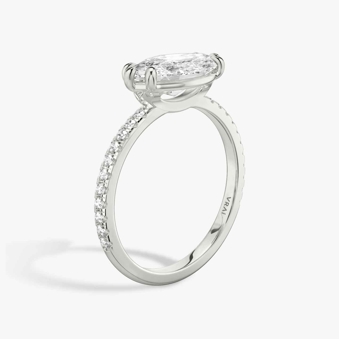 Signature Prong Engagement Ring Closeup image of Signature Prong Engagement Ring