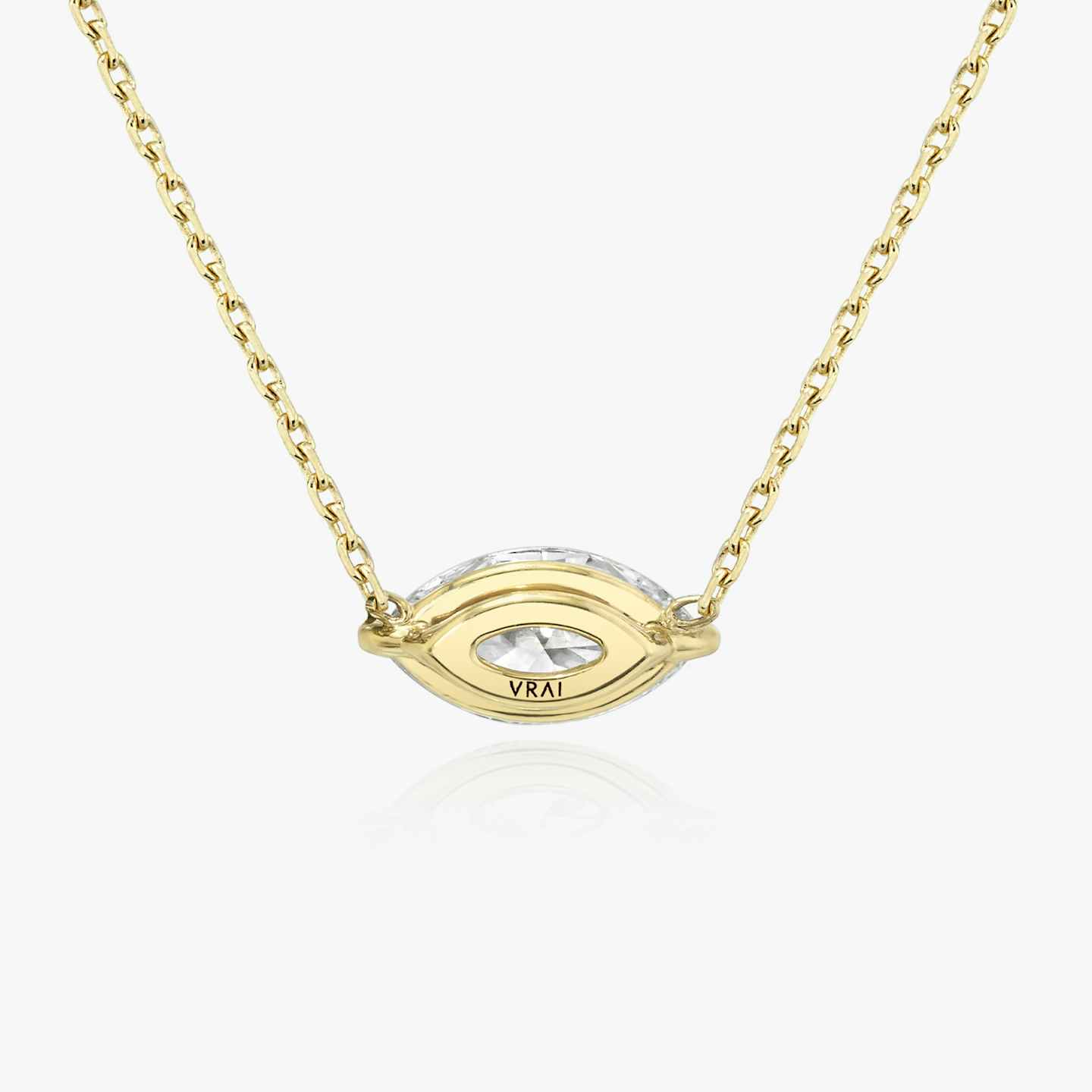 Solitaire Diamond Necklace Closeup image of Solitaire Diamond Necklace