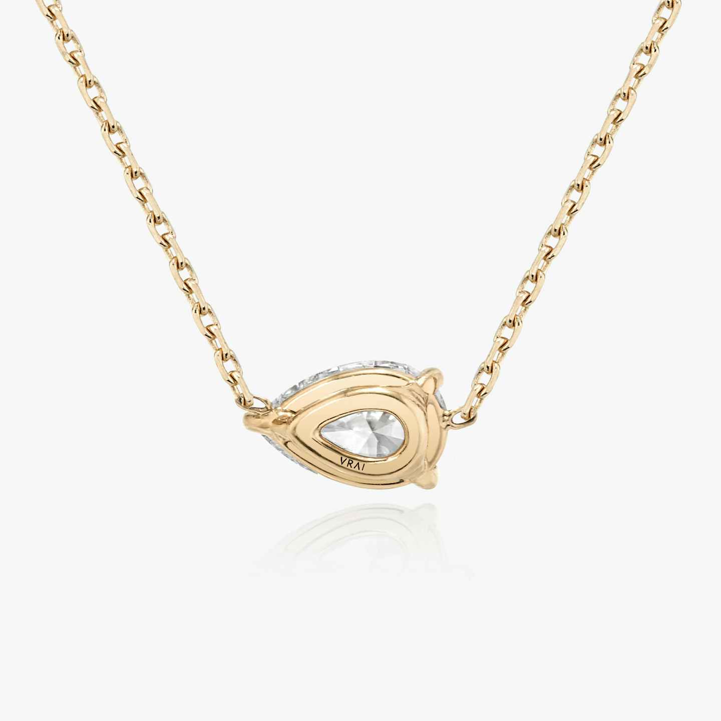 Solitaire Diamond Necklace Closeup image of Solitaire Diamond Necklace