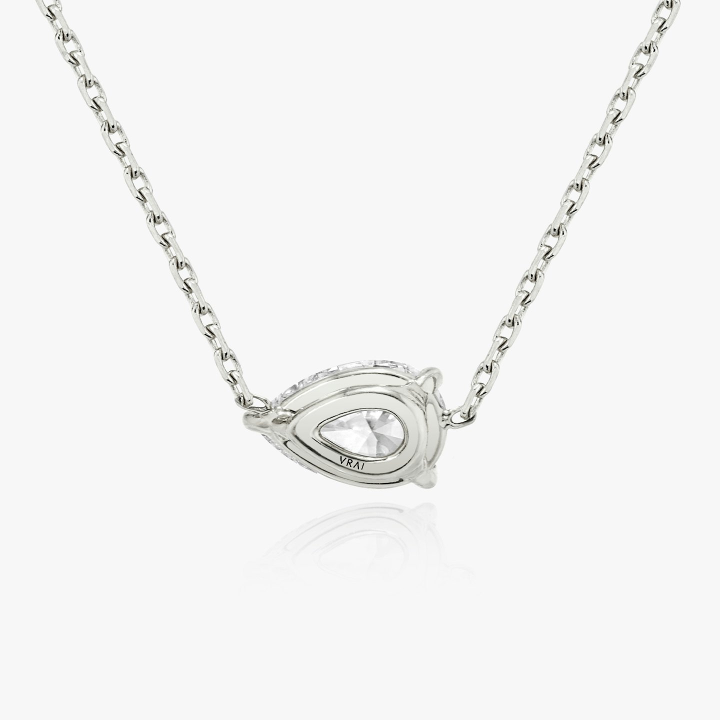 Solitaire Diamond Necklace Closeup image of Solitaire Diamond Necklace