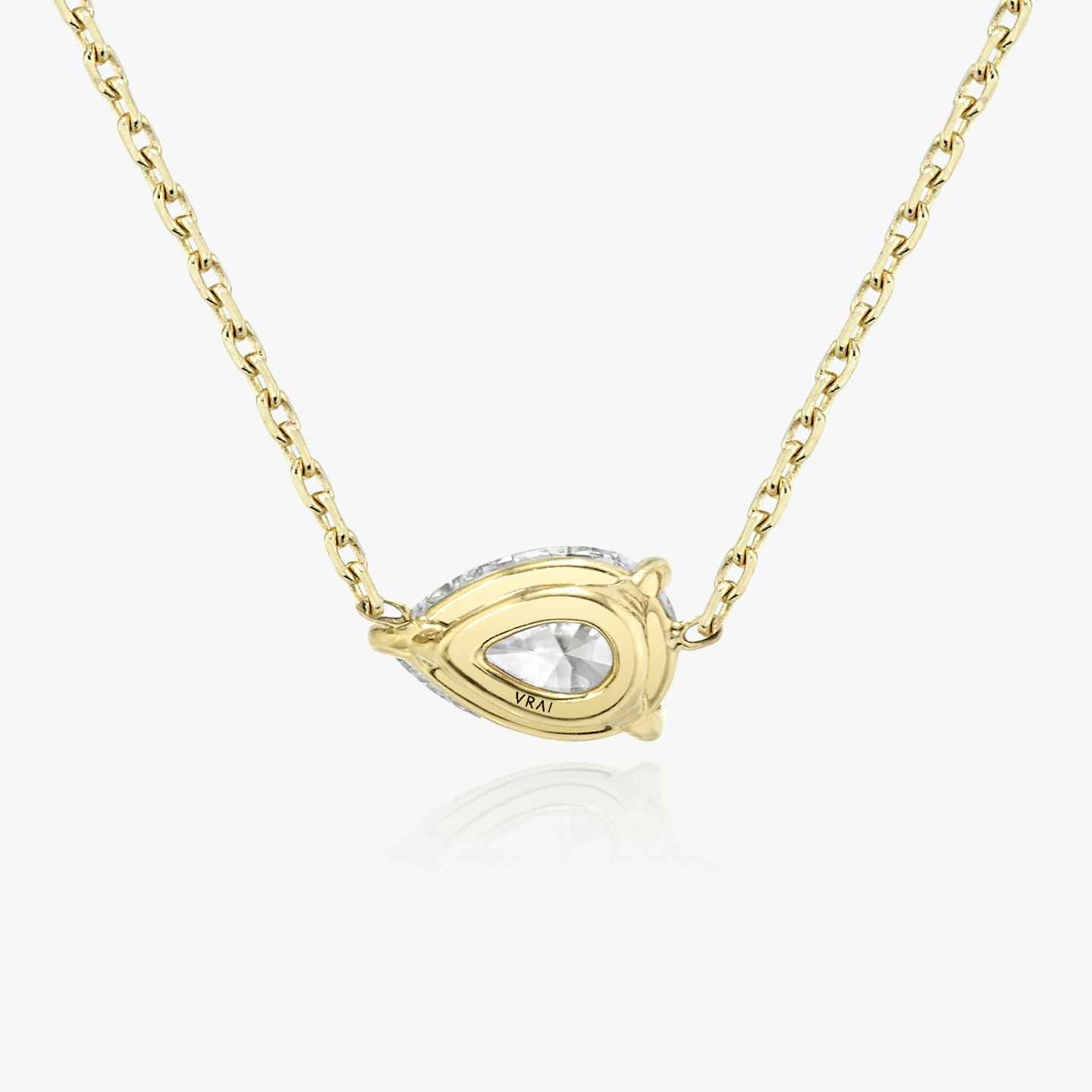 Solitaire Diamond Necklace Closeup image of Solitaire Diamond Necklace