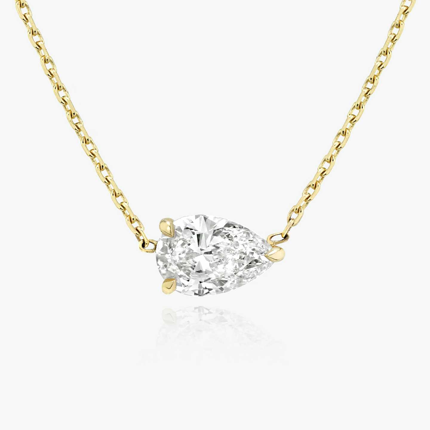 Solitaire chain pendant Clearance