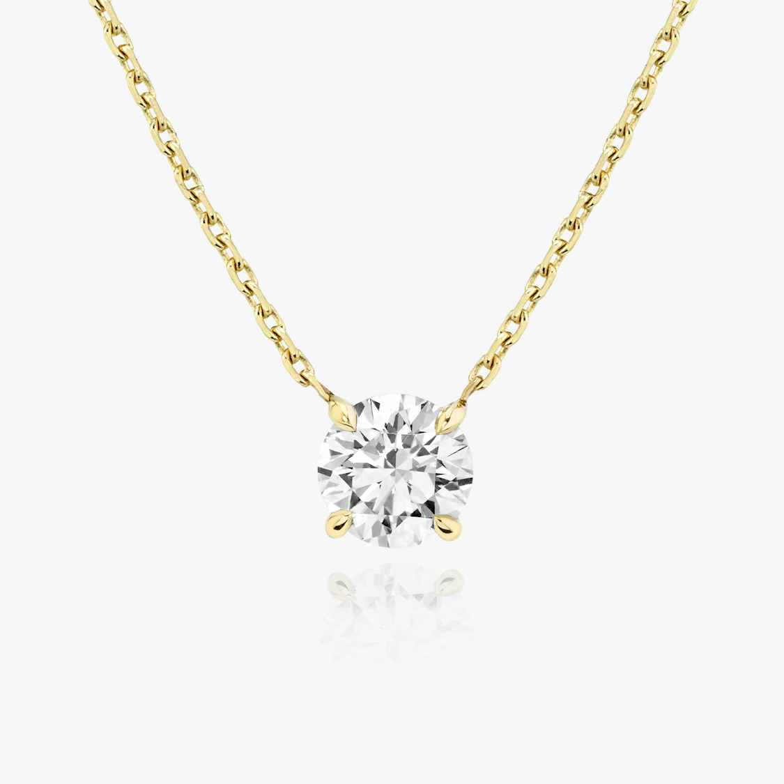 Solitaire Diamond Necklace | Sustainably created diamonds | VRAI