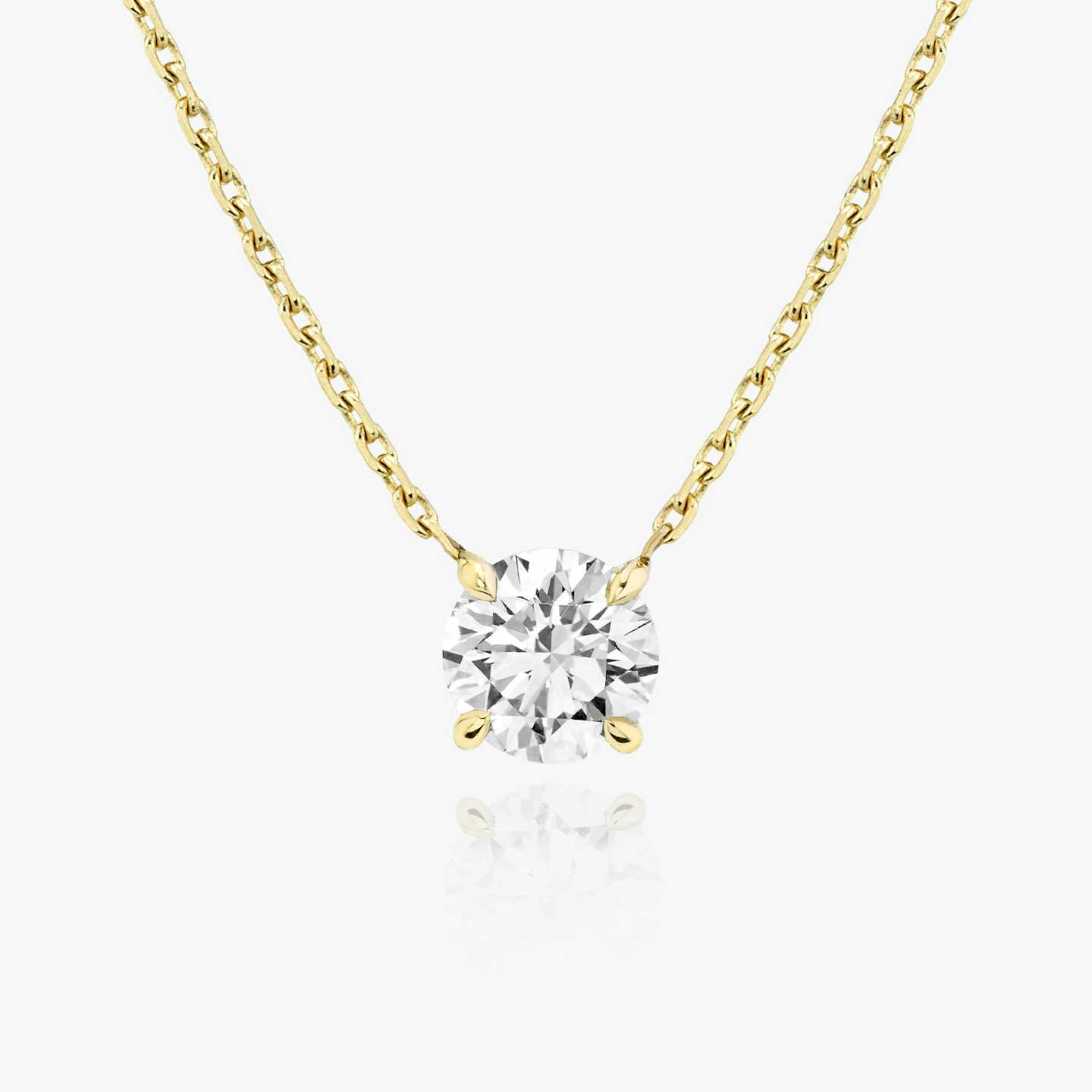 Solitaire stone necklace Clearance