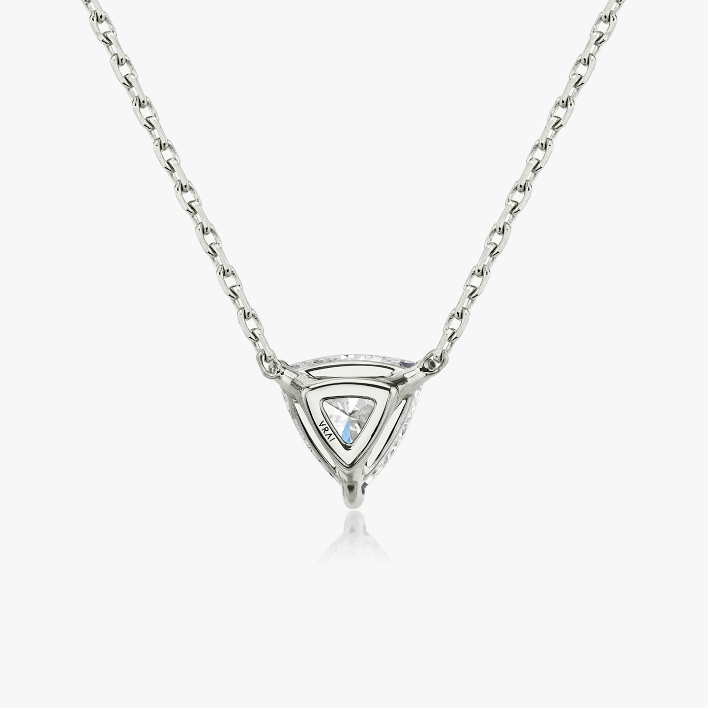 Solitaire Diamond Necklace Closeup image of Solitaire Diamond Necklace