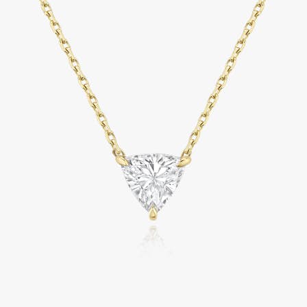 Trillion Solitaire Necklace