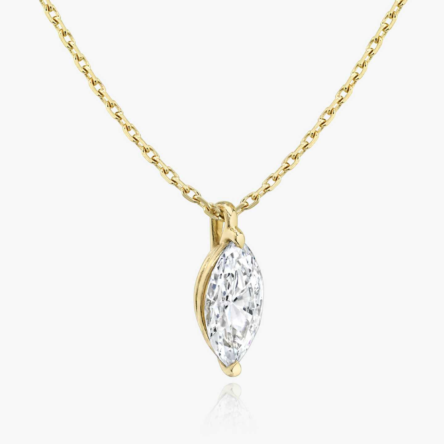 Solitaire Diamond Pendant Closeup image of Solitaire Diamond Pendant