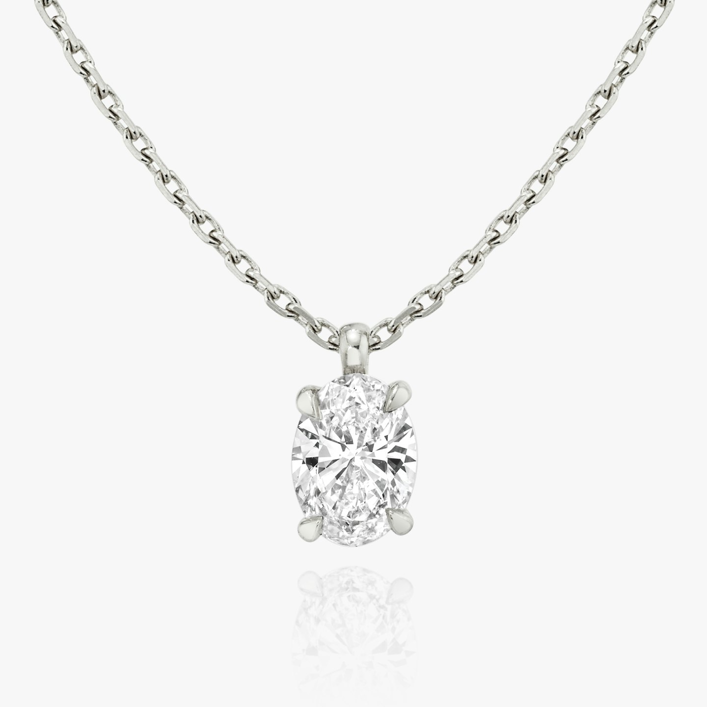 Solitaire Diamond Pendant Closeup image of Solitaire Diamond Pendant