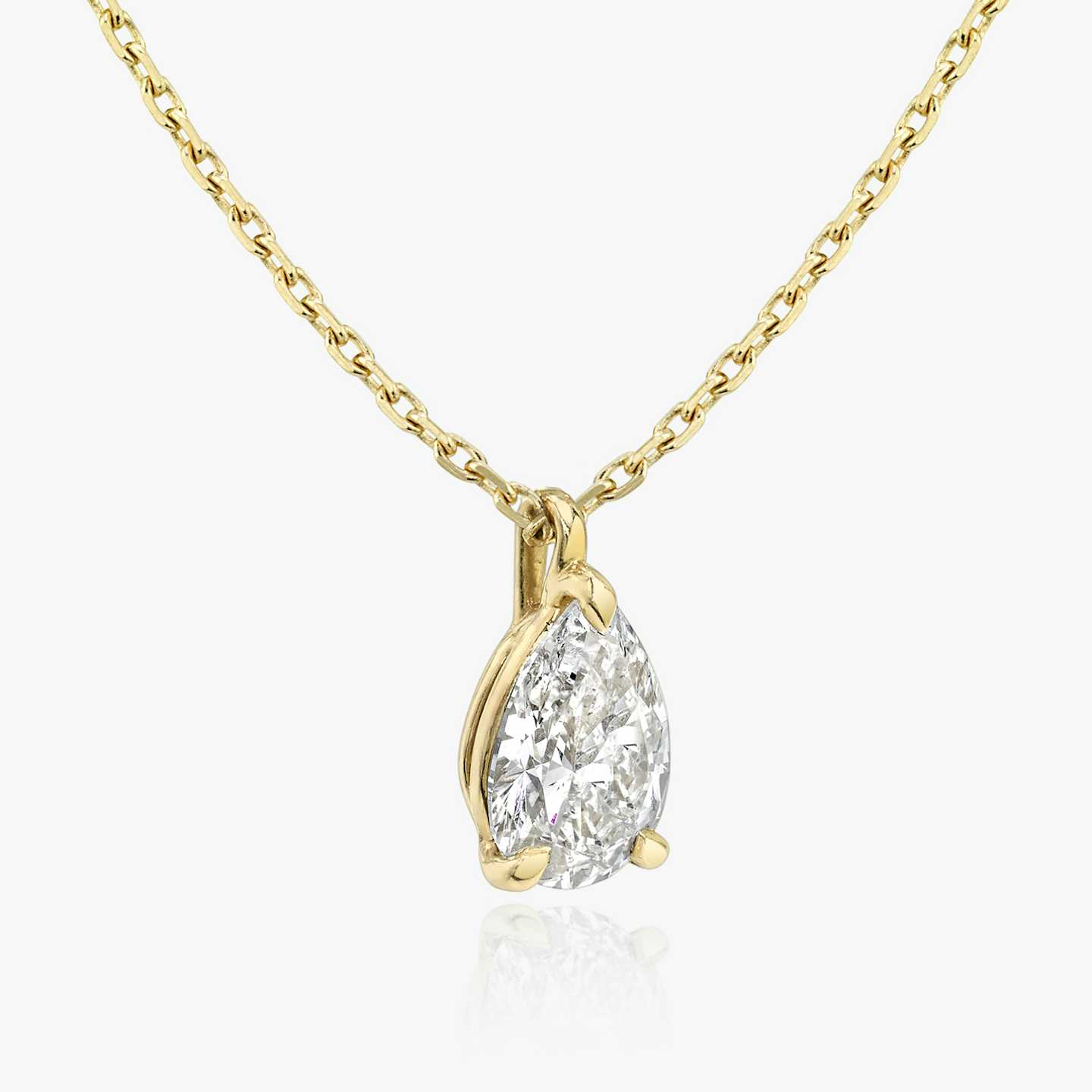 Solitaire Diamond Pendant Closeup image of Solitaire Diamond Pendant