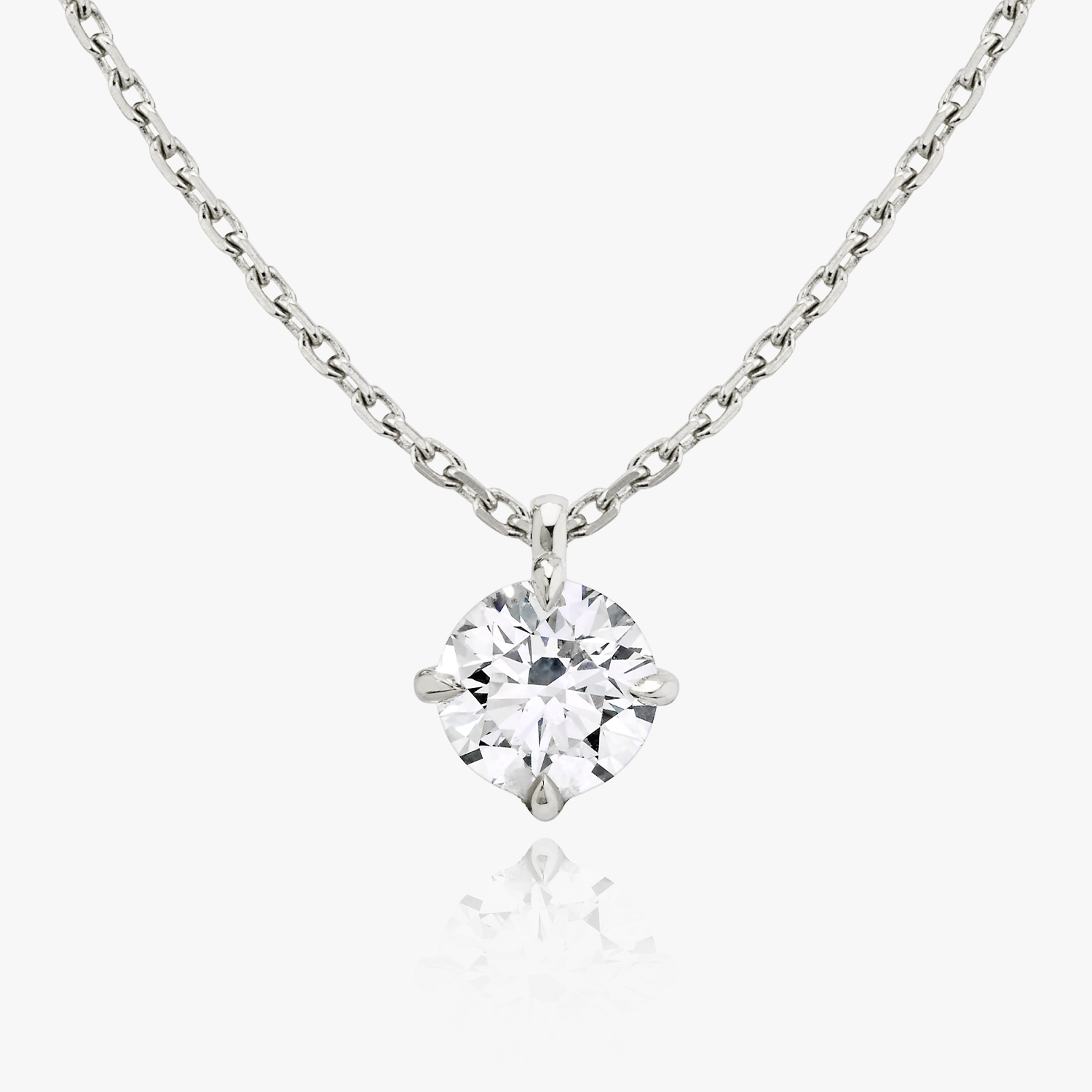 Vrai solitaire discount diamond necklace