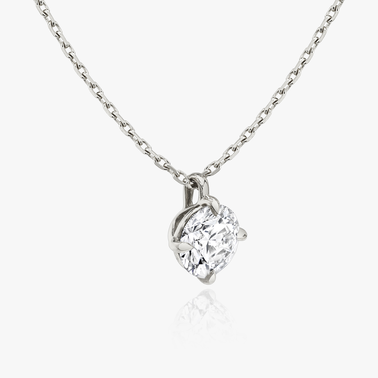 Solitaire Pendant Necklace VRAI