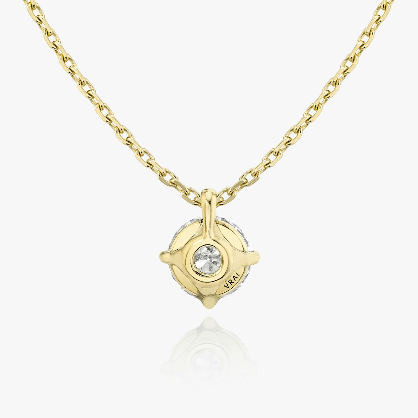 Solitaire Diamond Pendant Closeup image of Solitaire Diamond Pendant