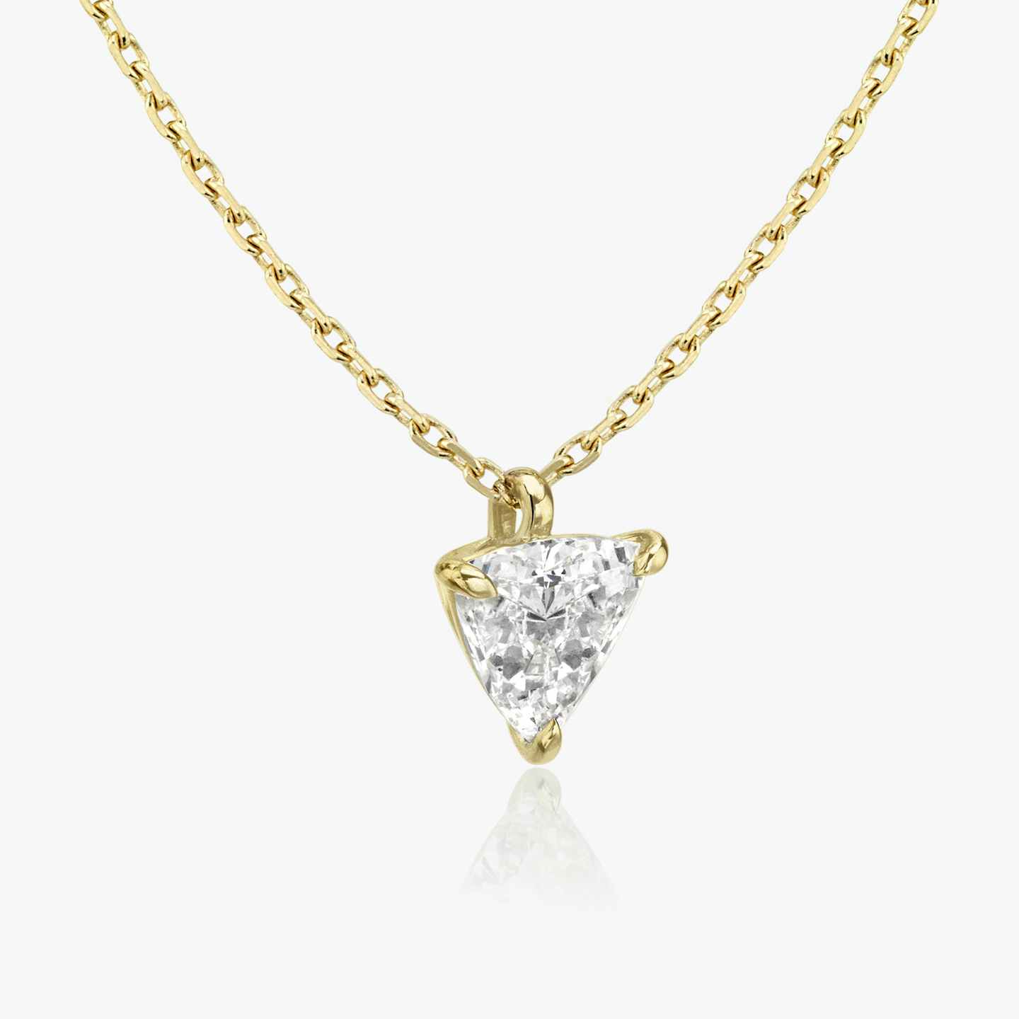 Solitaire Diamond Pendant Closeup image of Solitaire Diamond Pendant
