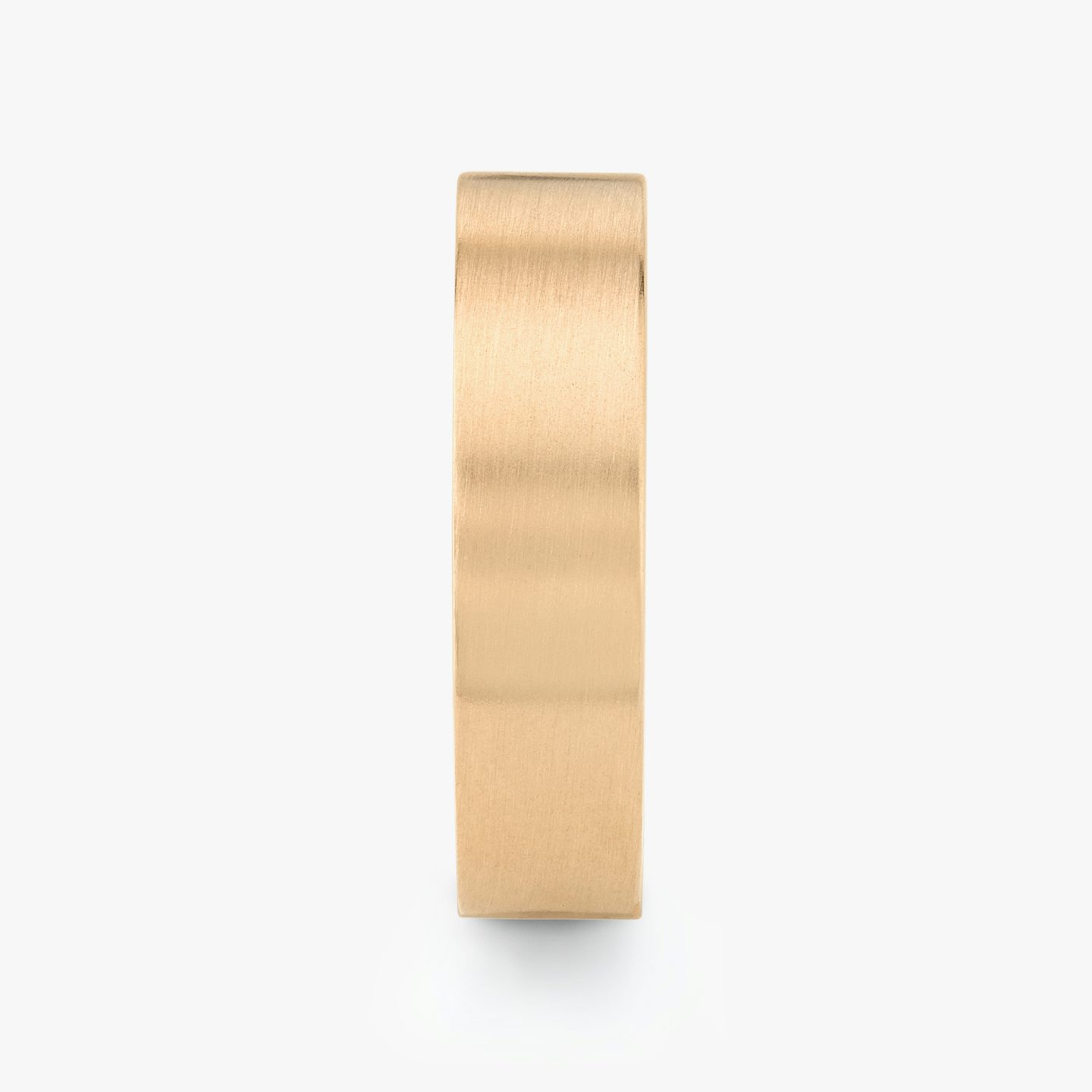 Brushed Flat Band | 14k | 14k Rose Gold