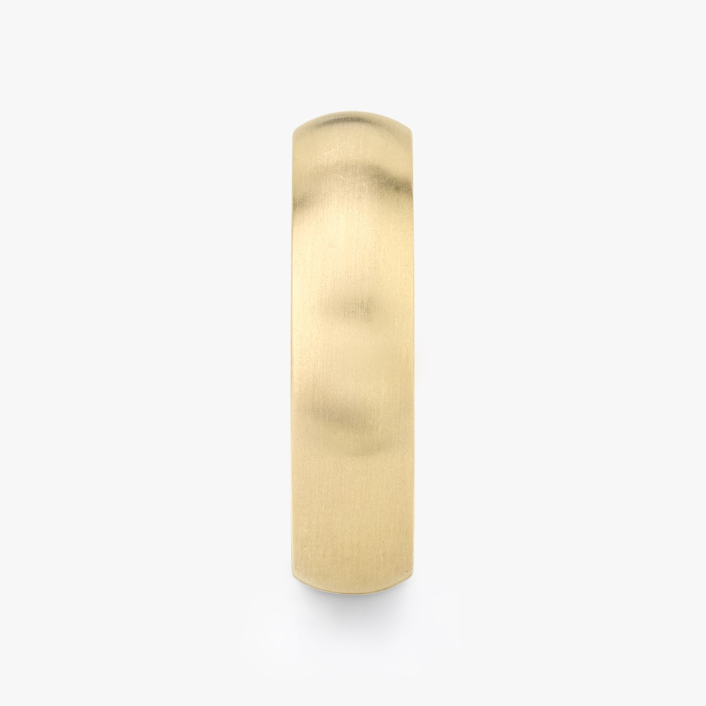 Brushed Round Band | 18k | 18k Yellow Gold