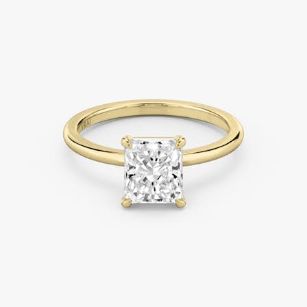 Signature Prong Radiant Engagement Ring