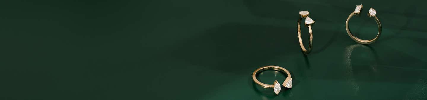 Mixed Cuff Rings