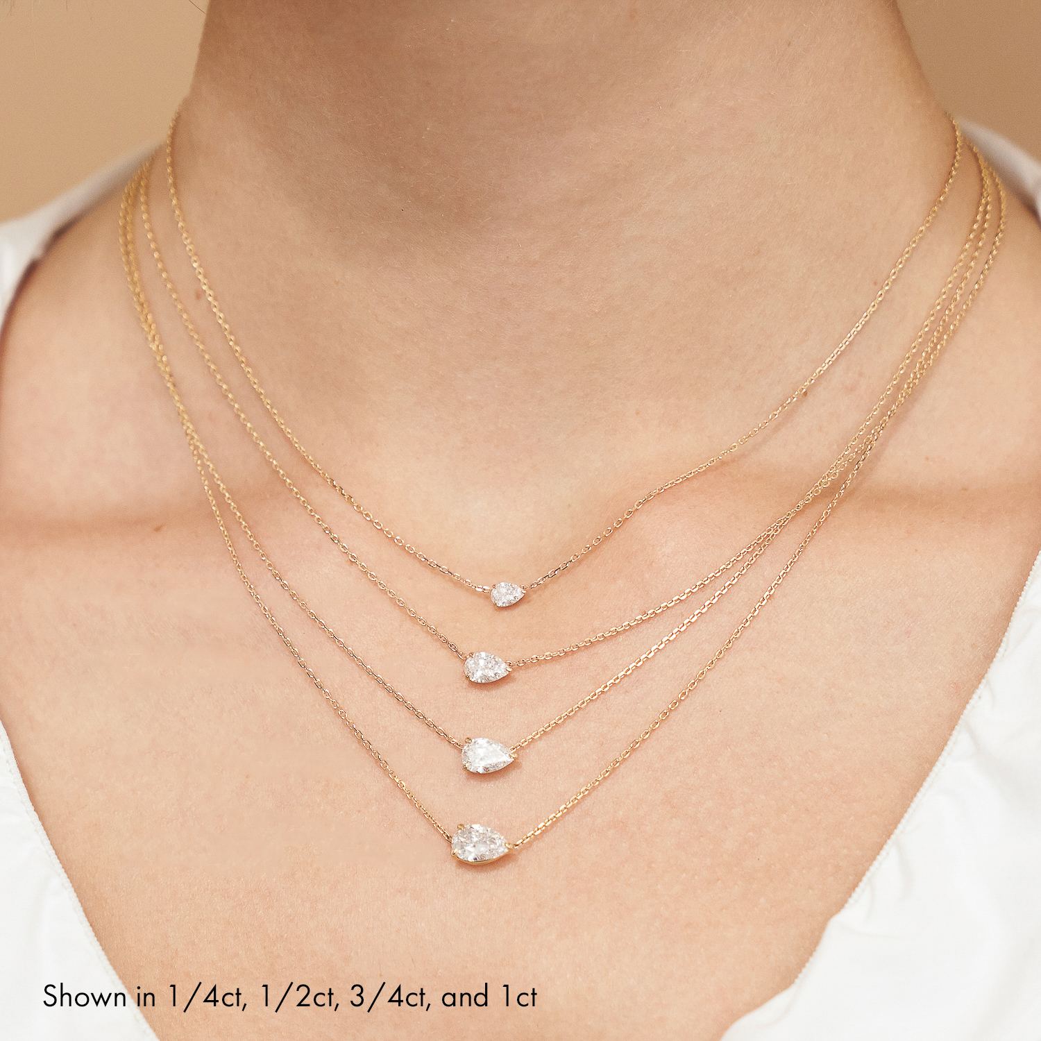 1/2 Carat Diamond Solitaire Pendant Necklace – Reis-Nichols Jewelers