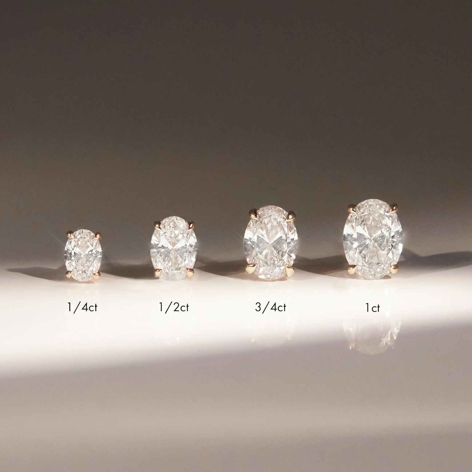 Vrai diamond studs Clearance