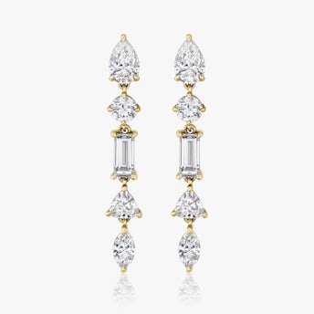 Gold Earrings | Lab-Grown Diamond Earrings