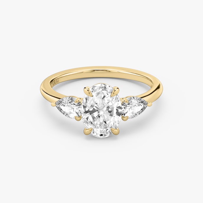 undefined Oval | Yellow Gold