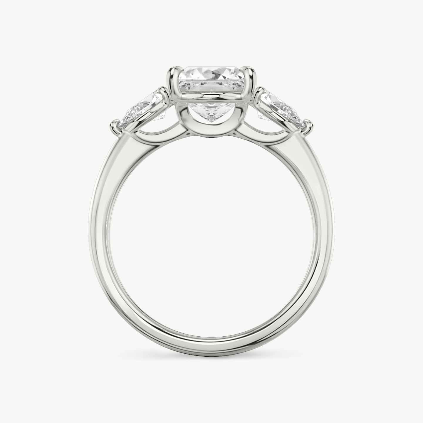Three Stone Engagement Ring Closeup image of Three Stone Engagement Ring