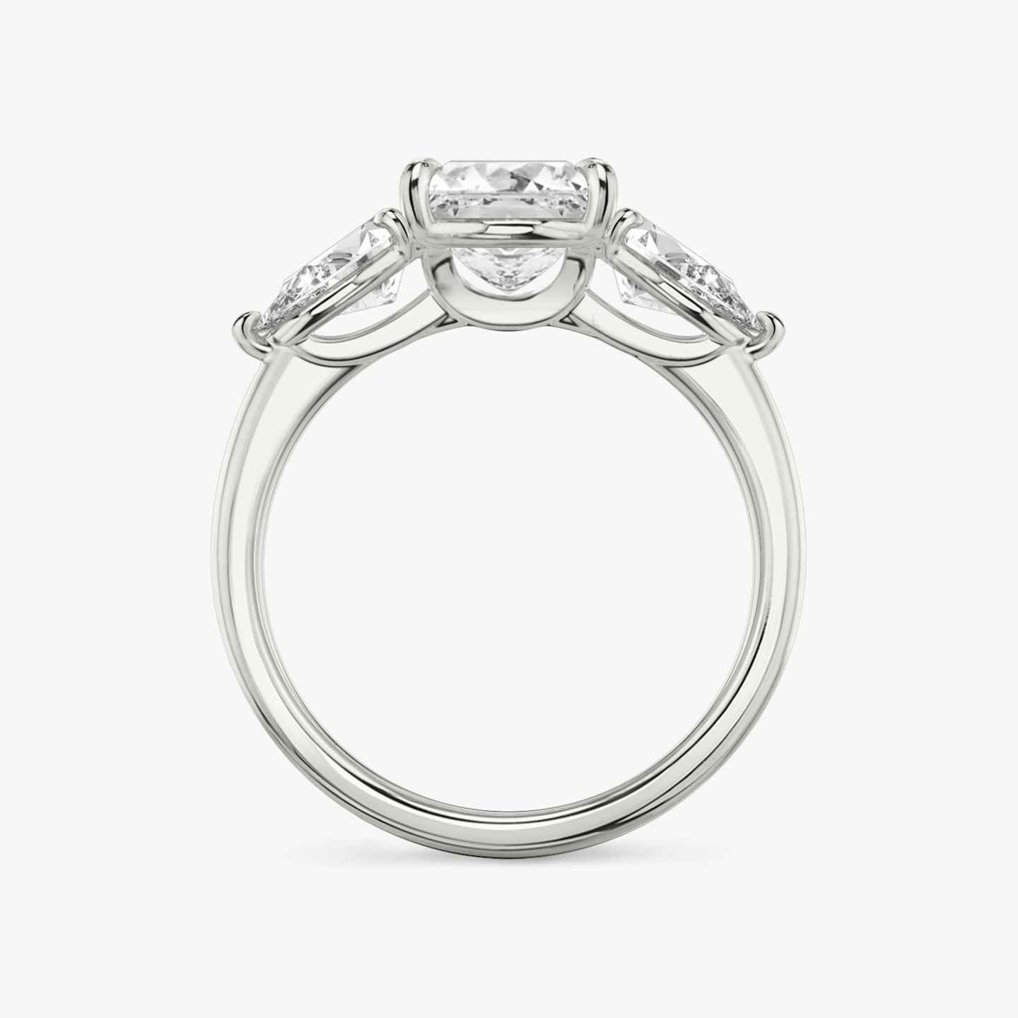 Three Stone Engagement Ring Closeup image of Three Stone Engagement Ring