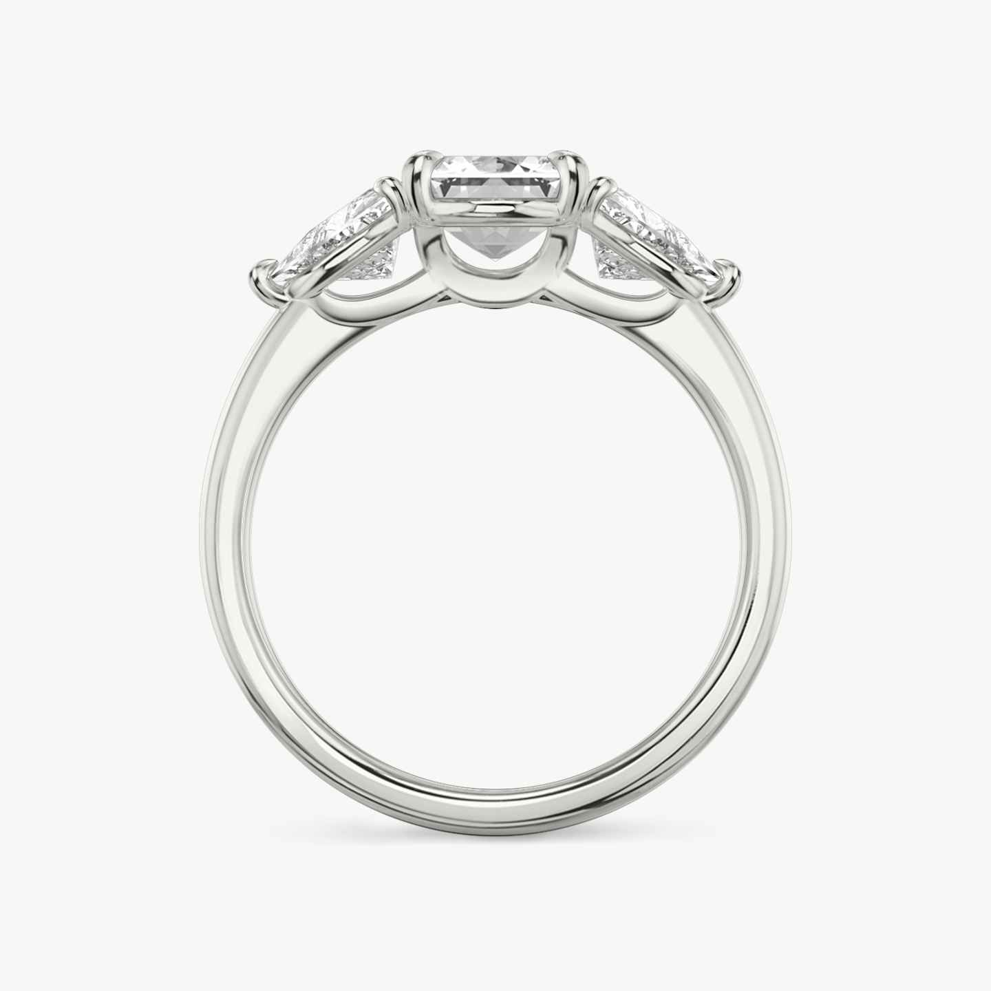 Three Stone Engagement Ring Closeup image of Three Stone Engagement Ring