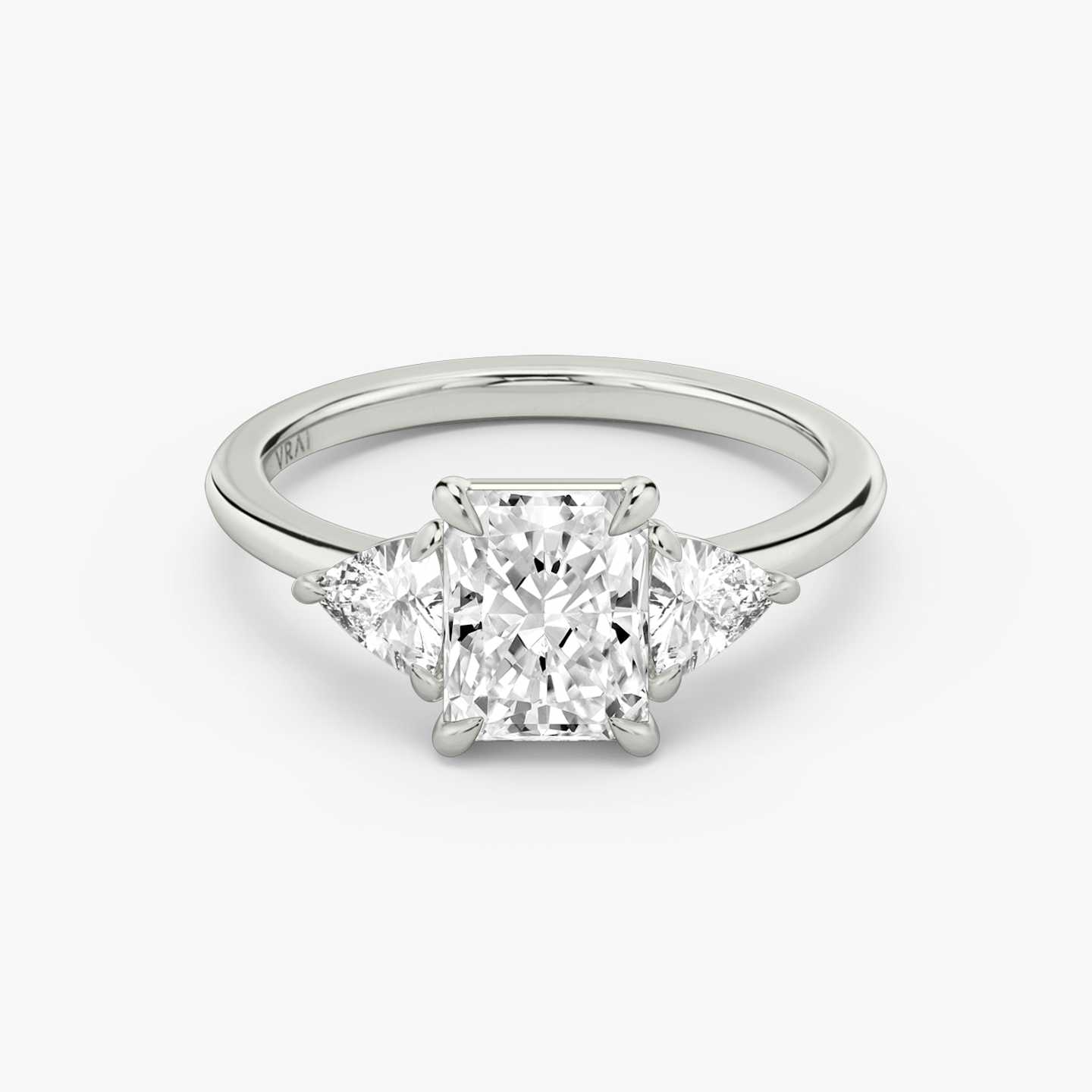 Three Stone Engagement Ring Closeup image of Three Stone Engagement Ring