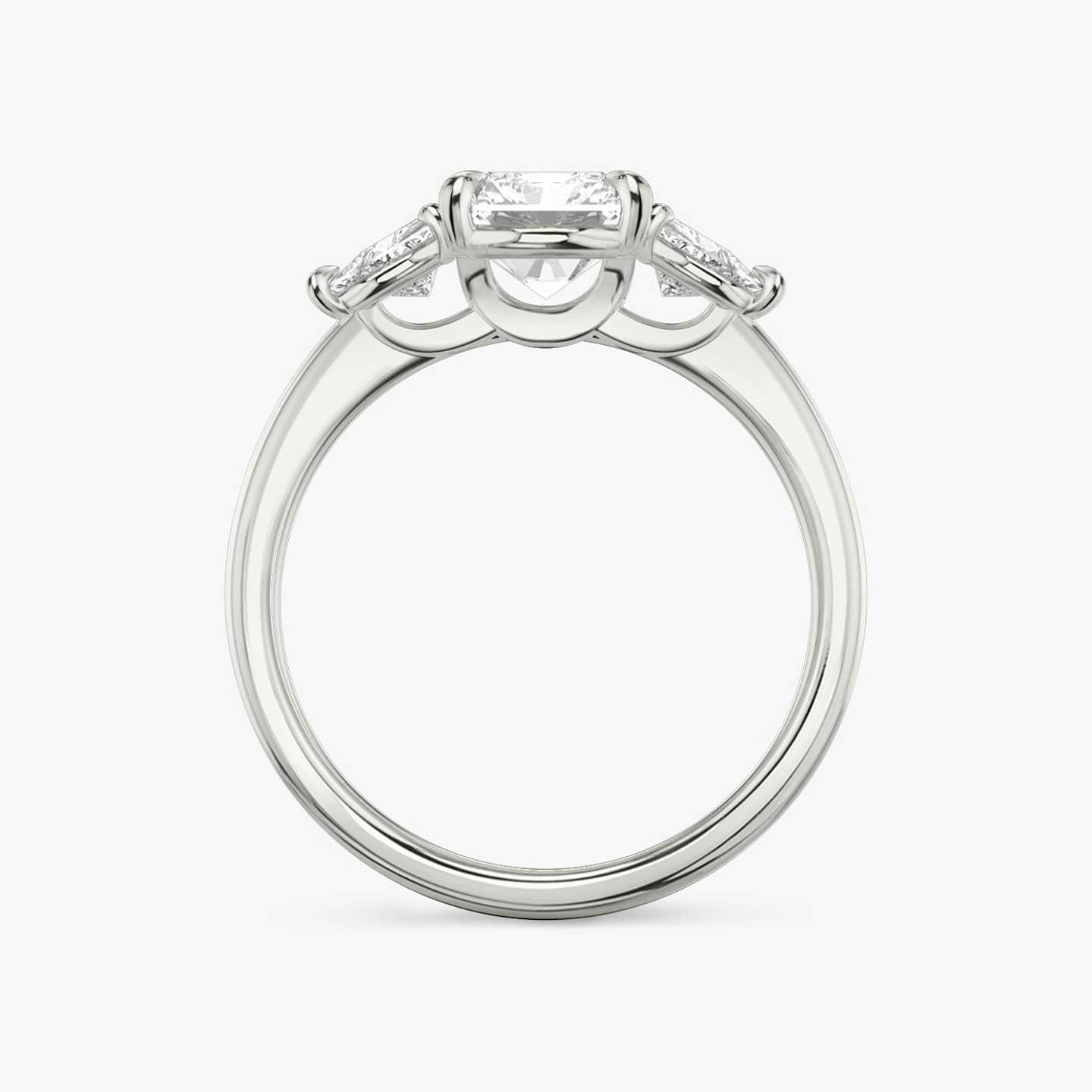 Three Stone Engagement Ring Closeup image of Three Stone Engagement Ring
