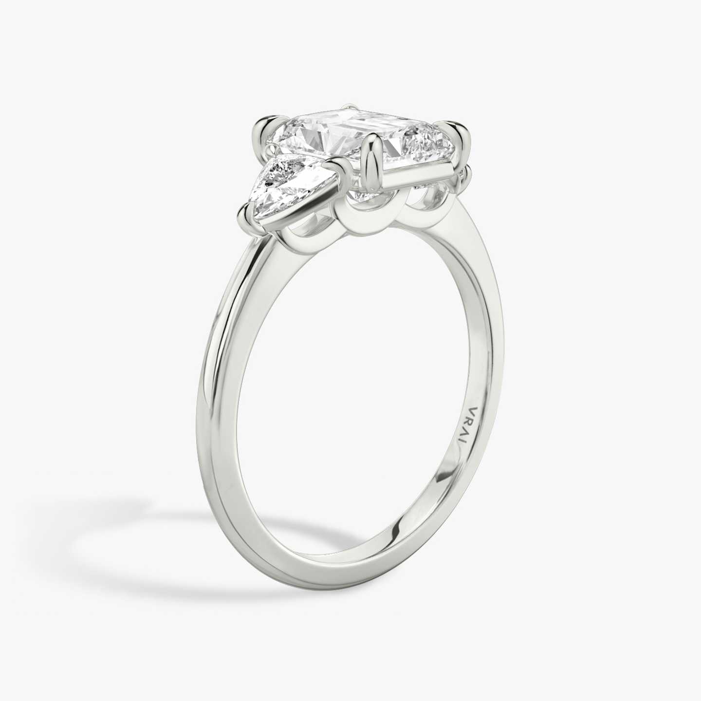 Three Stone Engagement Ring Closeup image of Three Stone Engagement Ring
