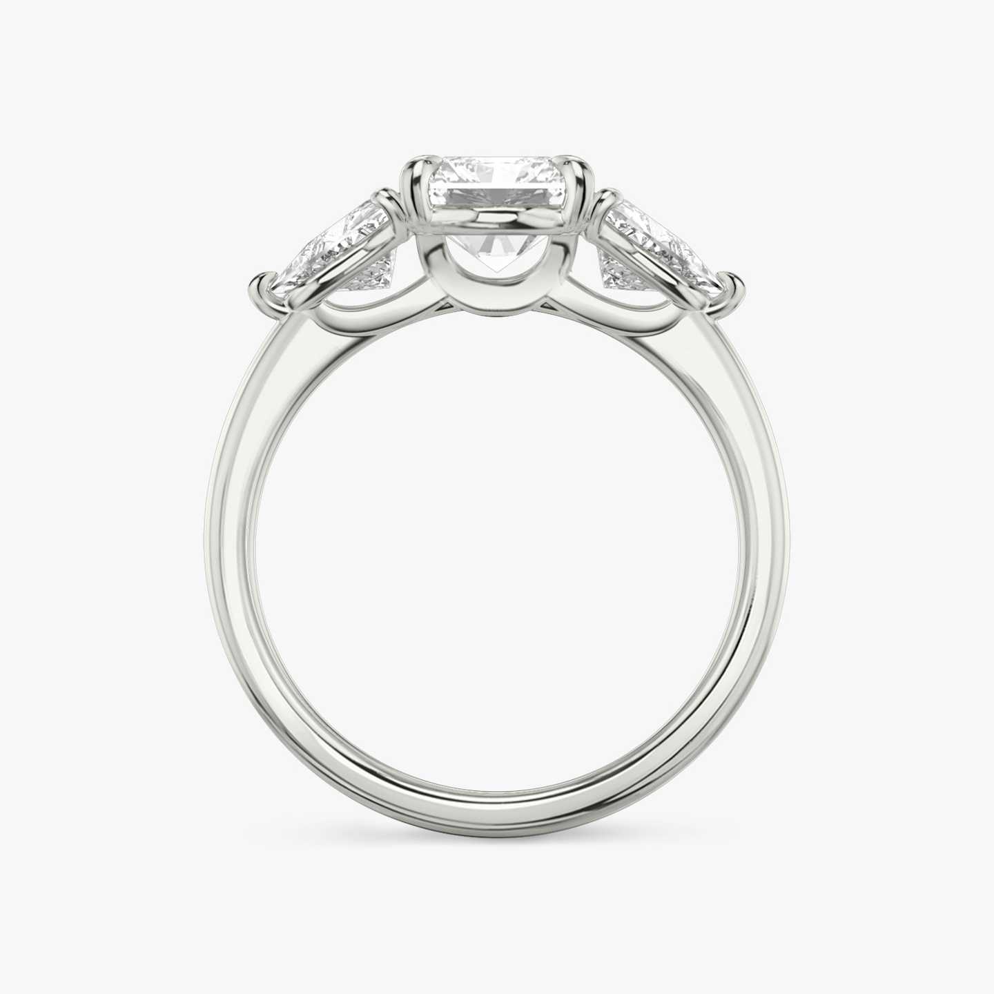 Three Stone Engagement Ring Closeup image of Three Stone Engagement Ring