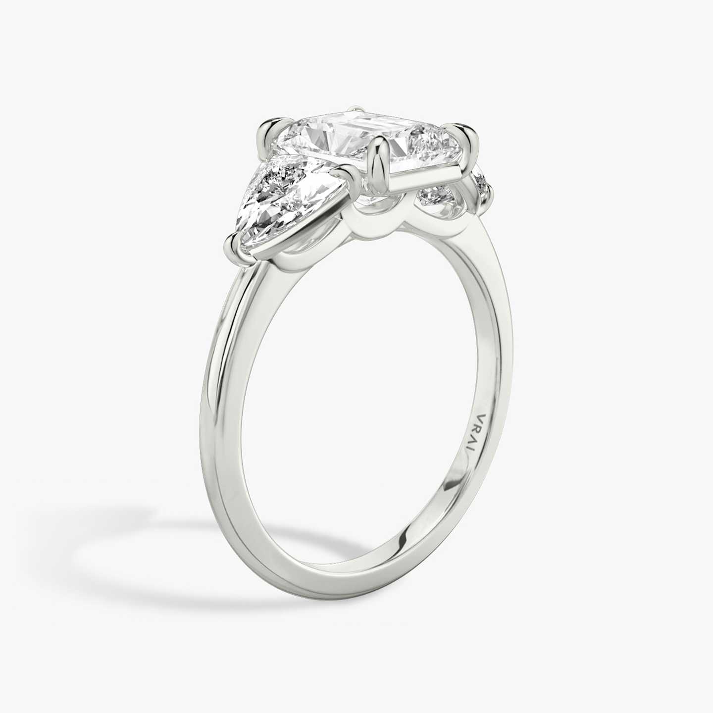 Three Stone Engagement Ring Closeup image of Three Stone Engagement Ring