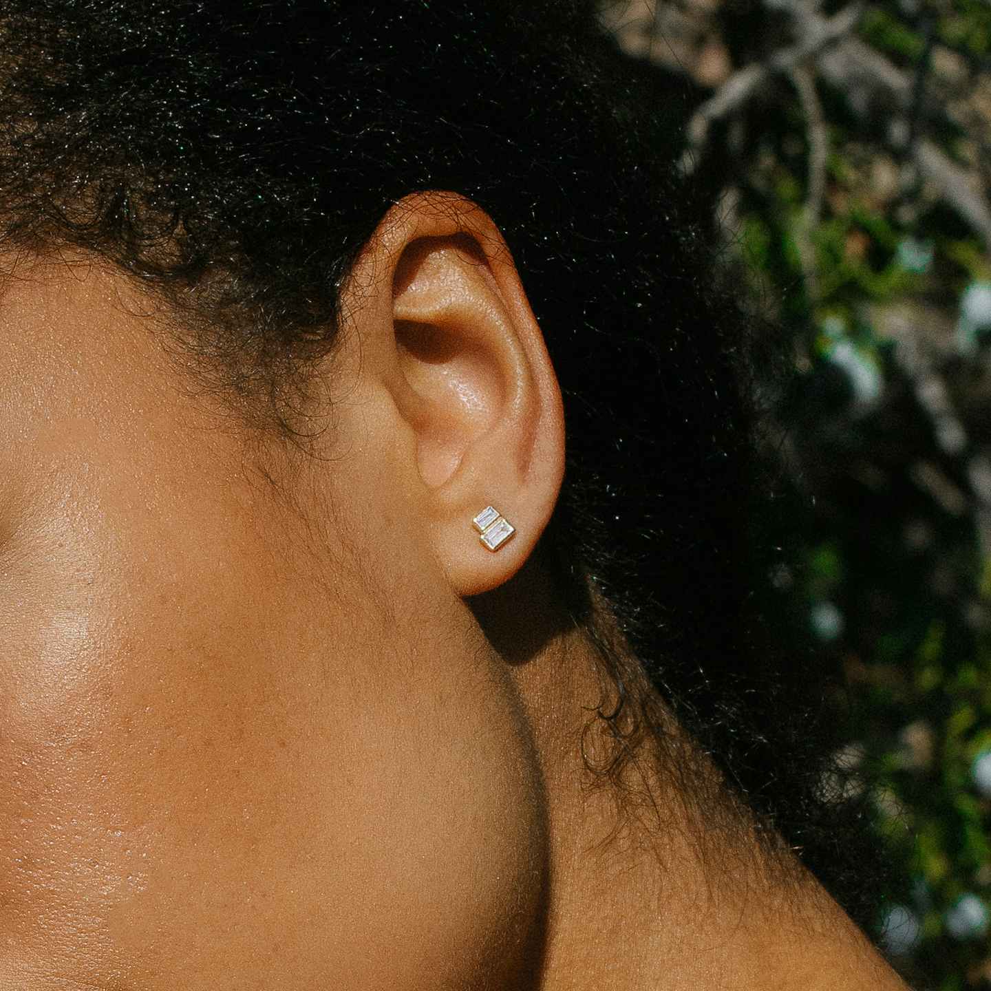 Stacked Earring Closeup image of Stacked Earring
