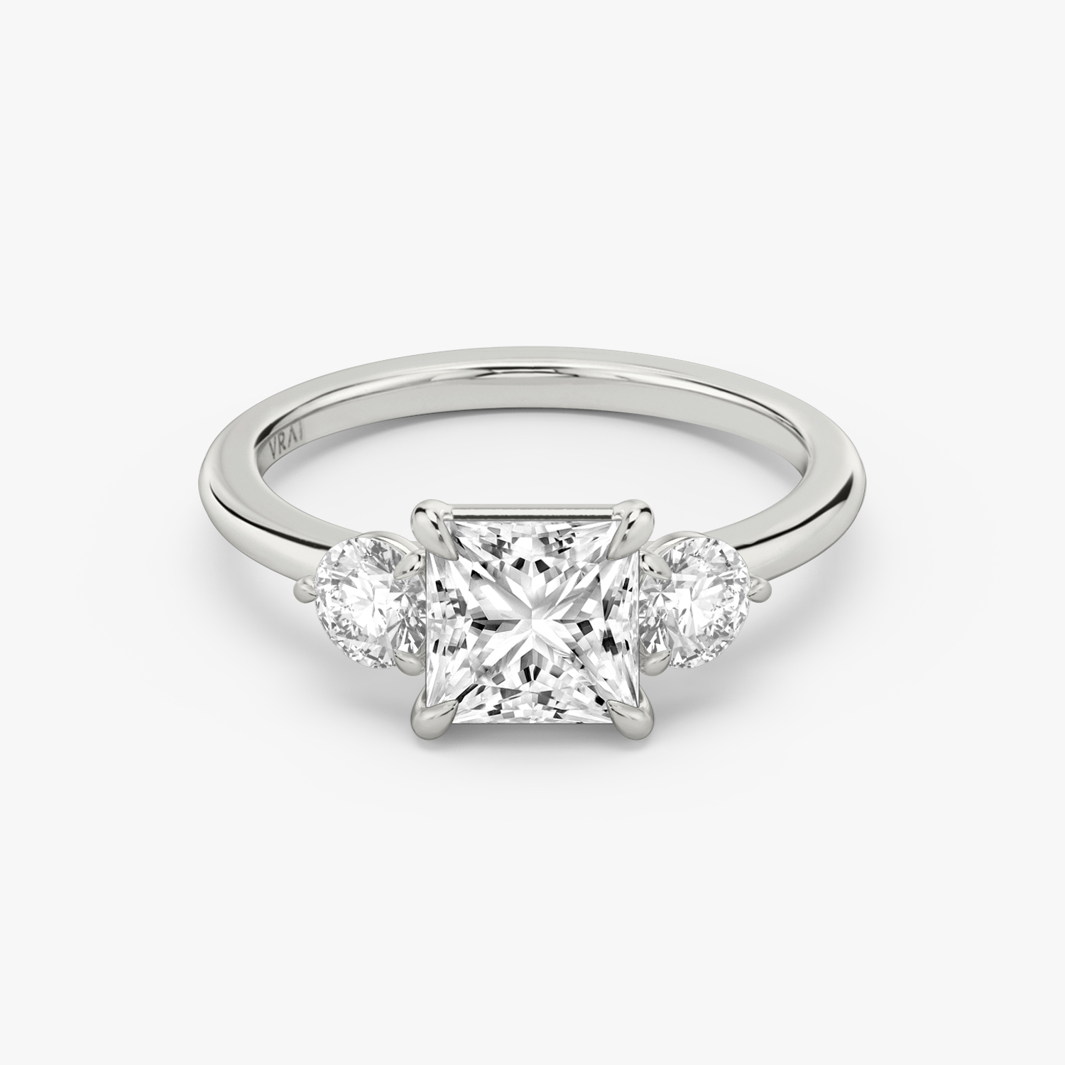 Baguette Collection- Princess Cut Diamond Ring | Nadias Jewellery