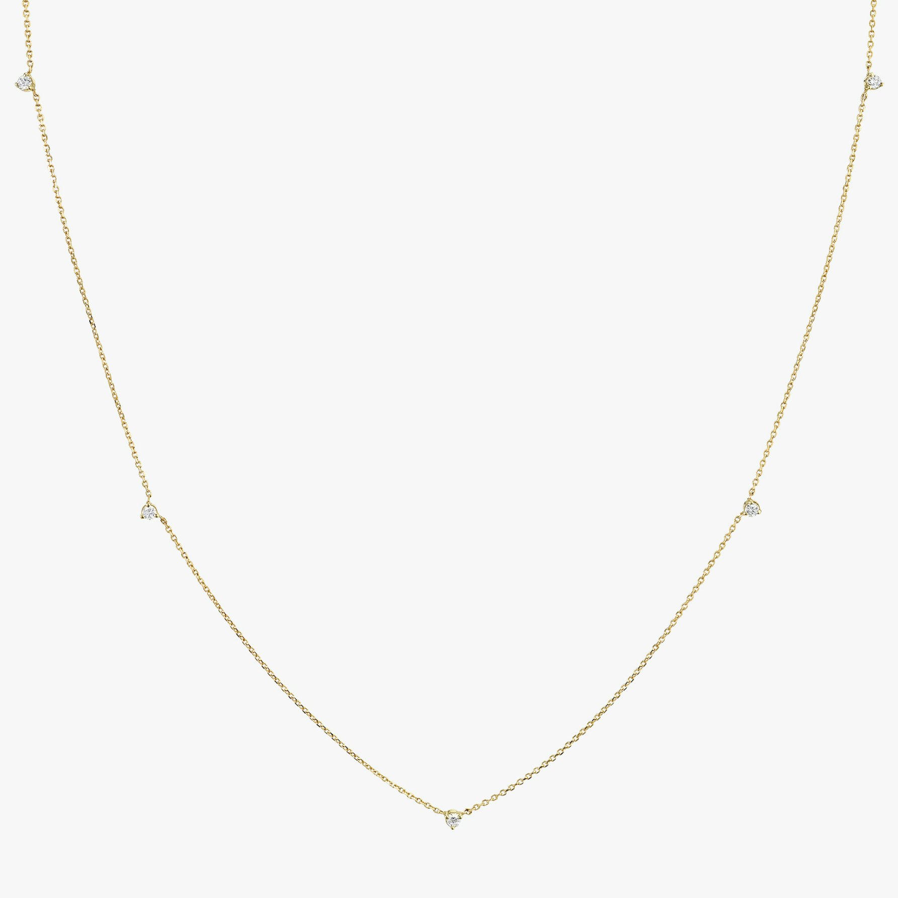 Diamond Necklace | Sustainably Created Diamond | 14K Solid Gold | VRAI