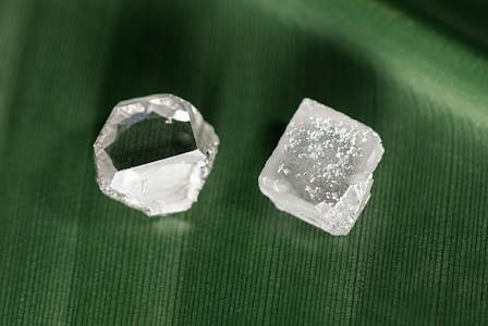 Lab-grown diamonds, Rough diamonds