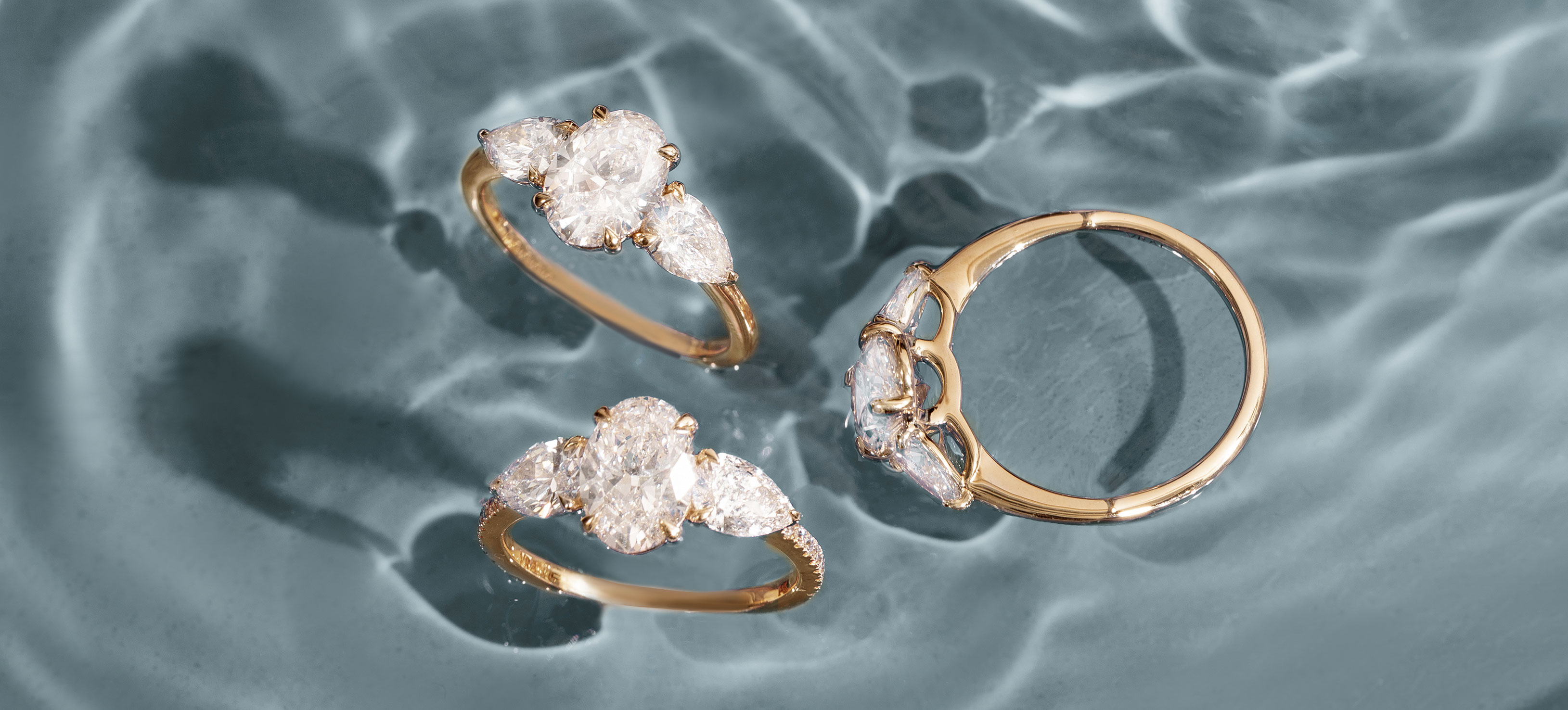 Vrai three stone ring hotsell