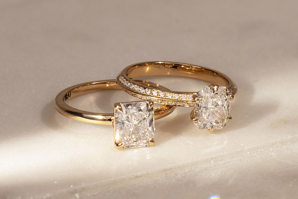 Buy BlueStone 2.785 G 14 Karat Gold Break Limits Ring With Diamonds - Ring  Diamond for Women 1594156 | Myntra