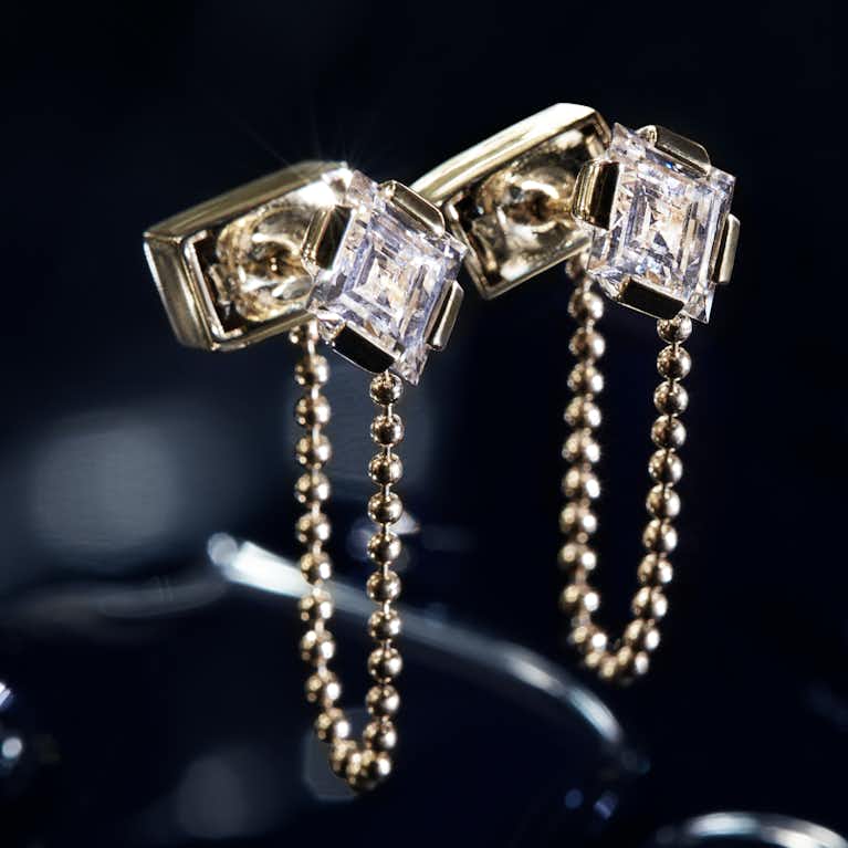 Closeup image of Connected Earring