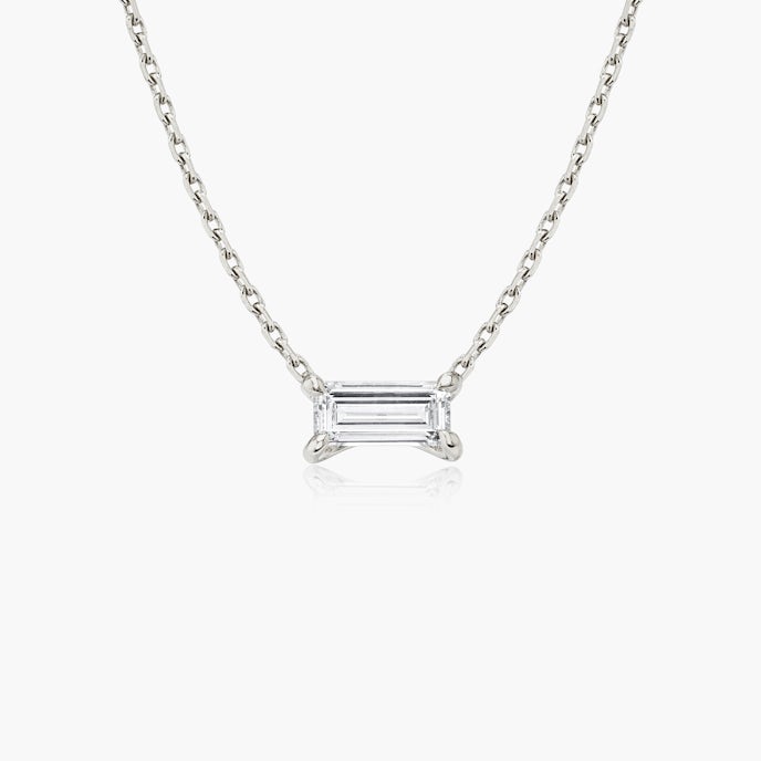 undefined Baguette | White Gold