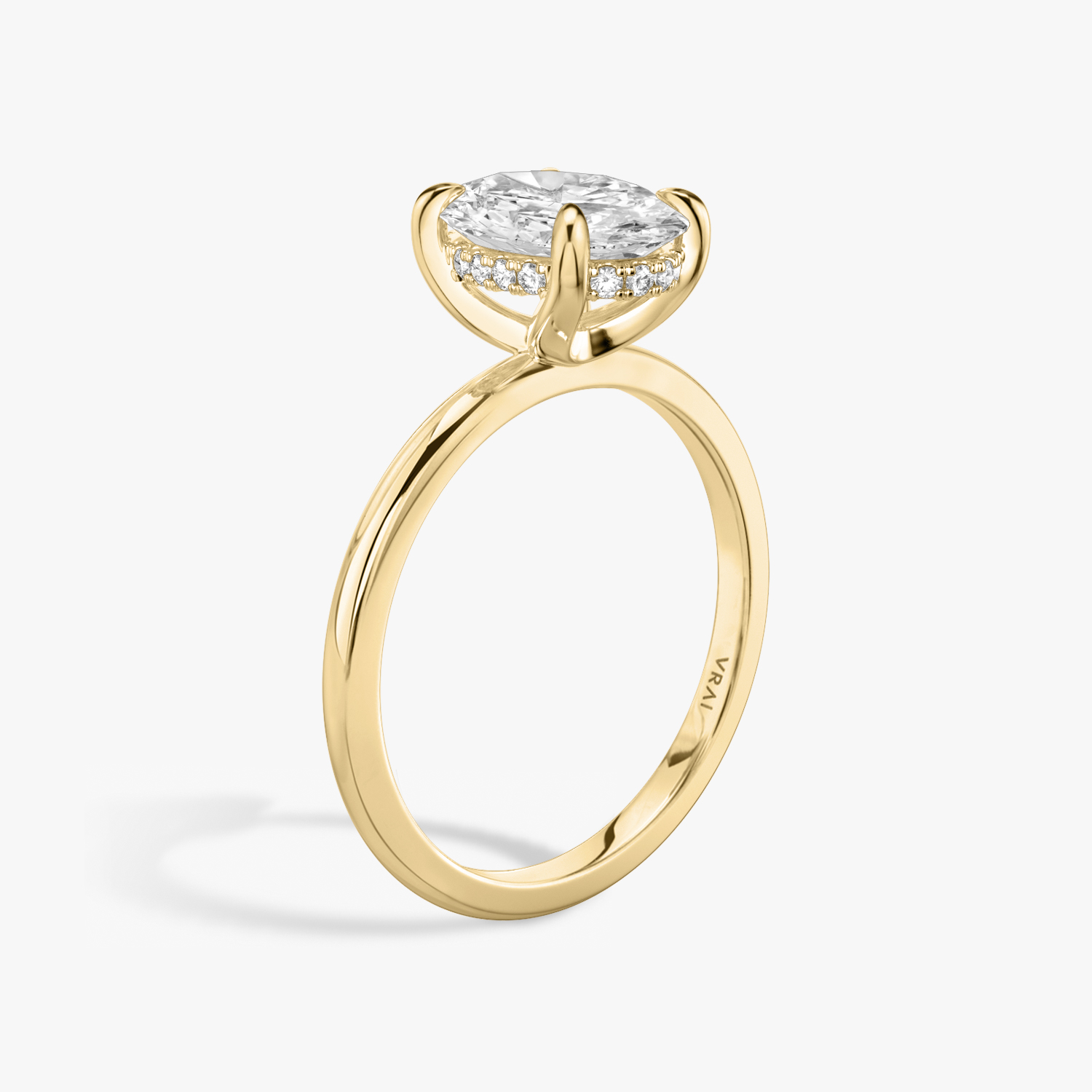 Grace 0.40ct Oval Diamond Ring, 14K Gold – Envero