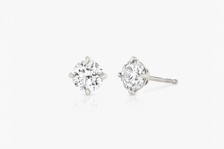 bridal jewelry, lab-grown diamond earrings