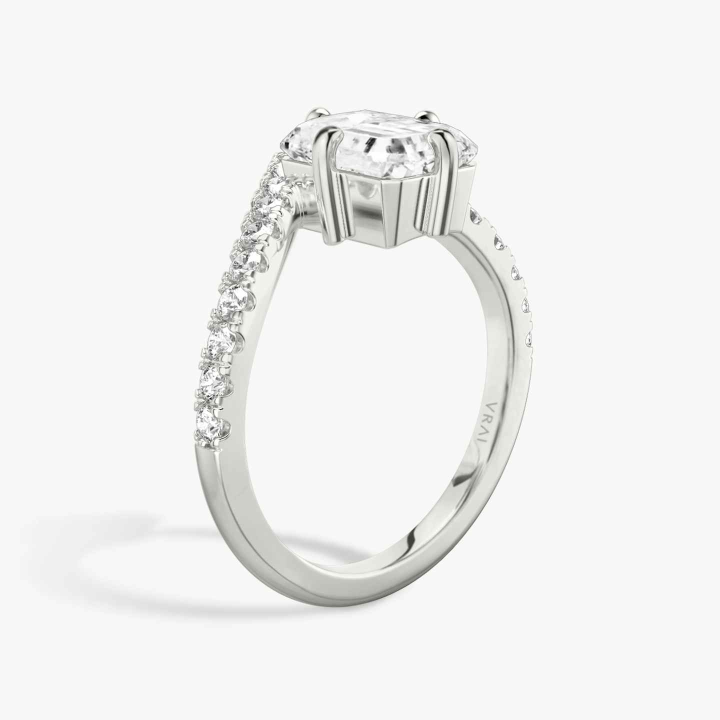 Signature V Ring Closeup image of Signature V Ring