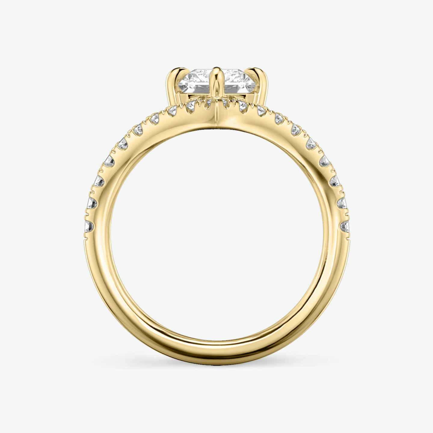 Signature V Ring Closeup image of Signature V Ring