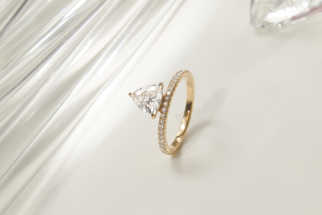The Hover engagement ring