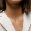 Closeup image of Semi-Bezel Necklace