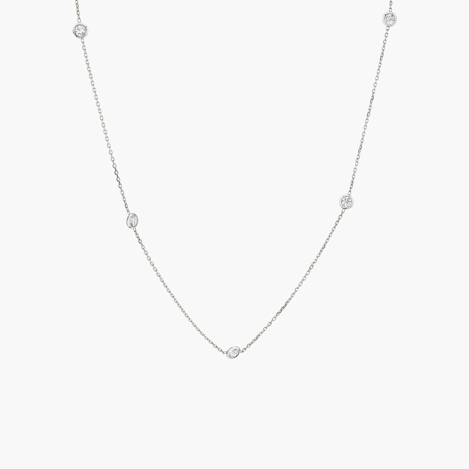 Bezel best sale station necklace