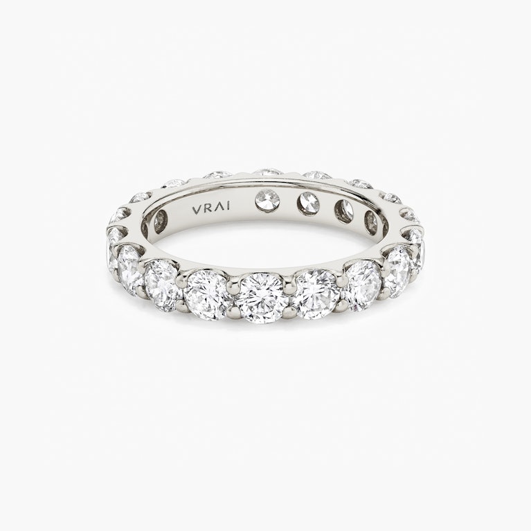 Closeup image of The Round Eternity Band